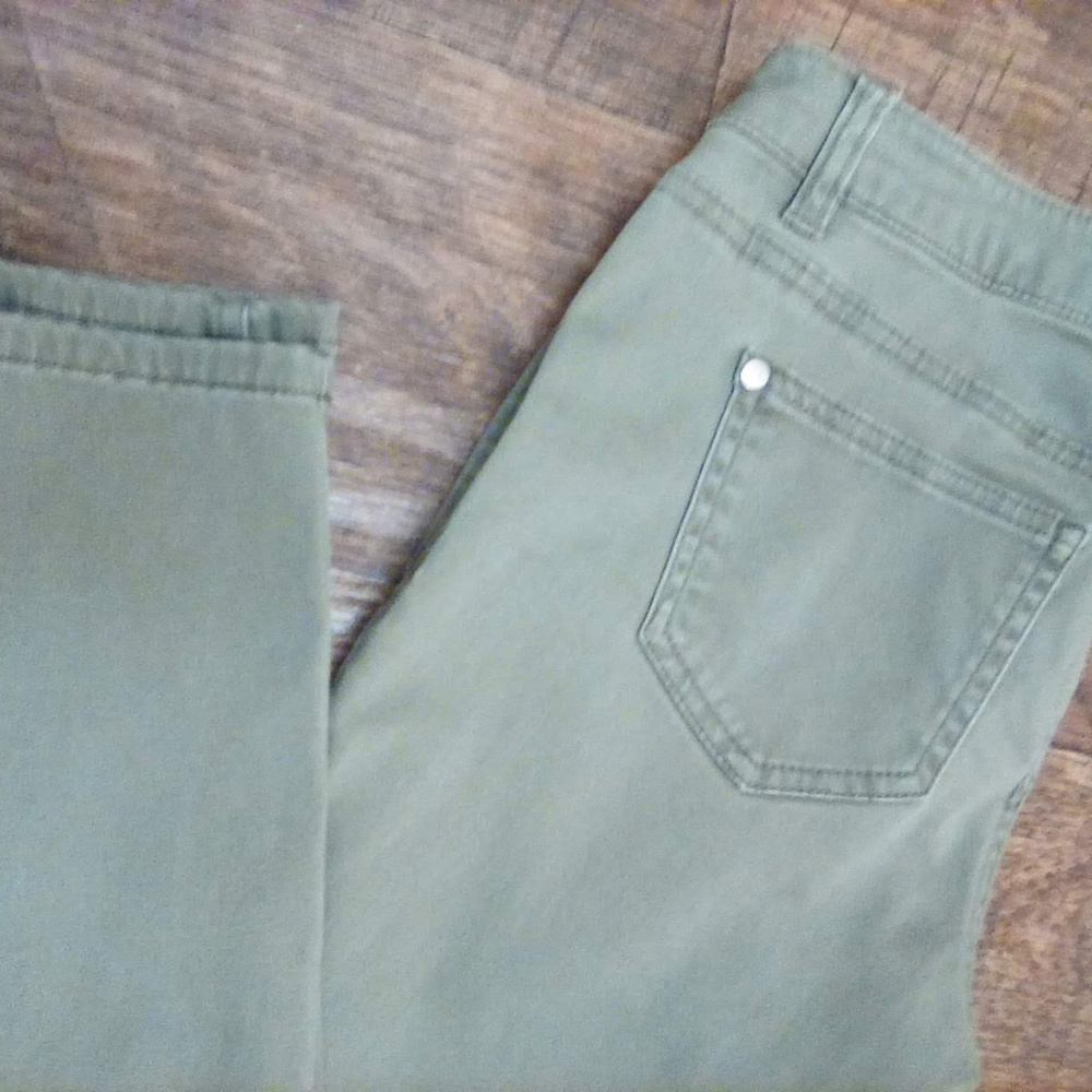 Fire Los Angeles Olive Color Skinny Jeans SZ 5 - Picture 6 of 9